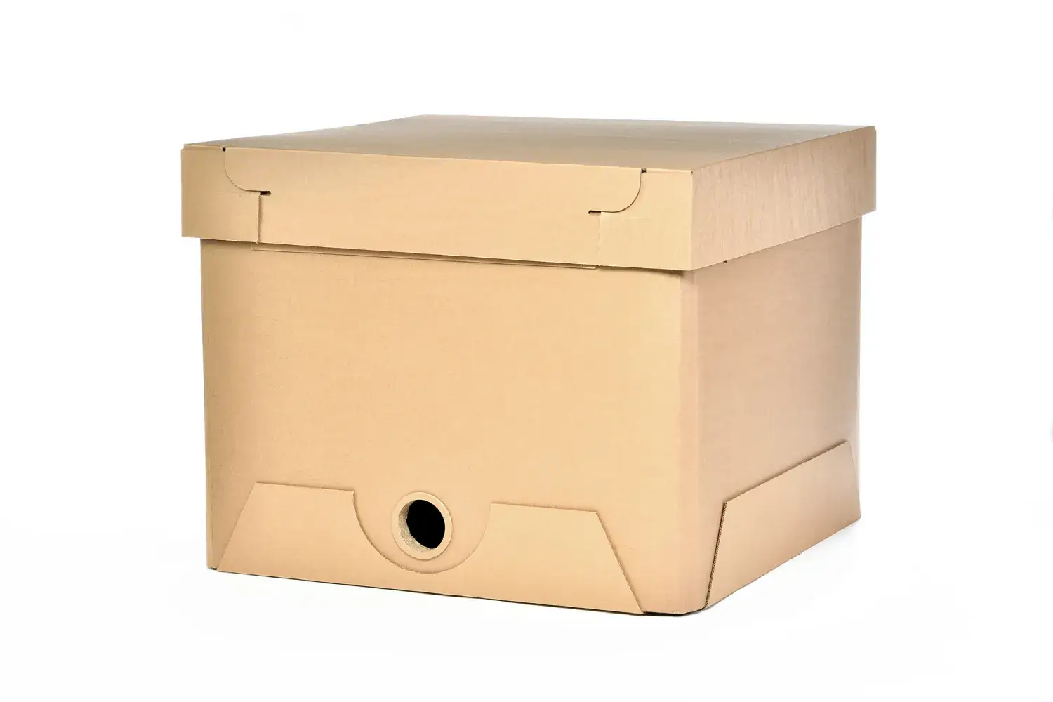 IBC container made of cardboard O_TANK_1000l Organic Poland manufacturer and supplier of ecological cardboard packaging