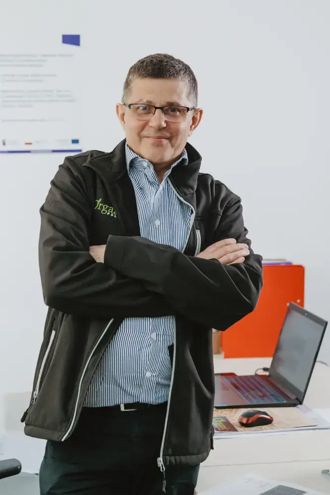 Michał Wójcik Kehityspäällikkö ja Organic Polandin QMS-edustaja